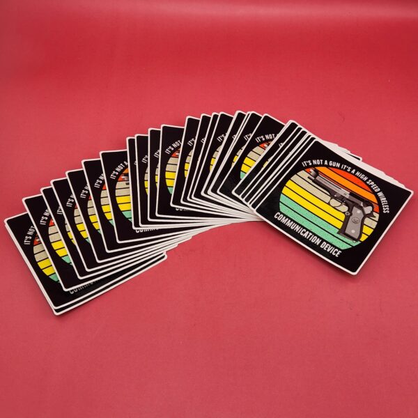 High Speed Communication Device Sticker - Image 2